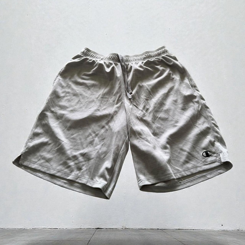 Champion Authentic‎ Athleticwear Mesh Shorts Gray Size Large